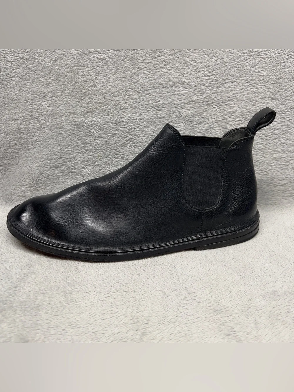 Marsell Leather Chelsea Boots Size 41 IT Men's US 8 Women's US 11 Black Italy